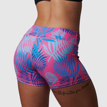 Born Primitive - Double Take Booty Shorts - Electric Leaves Miami